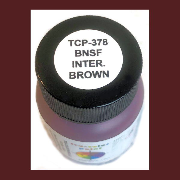 BNSF INTERMODAL BROWN 1 oz. bottle (Airbrush-ready) TCP-378-1