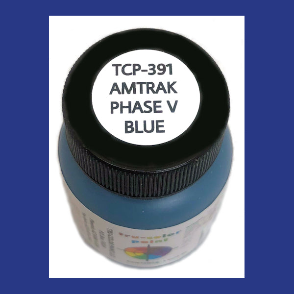 Amtrak PHASE V BLUE 1 oz. bottle (Airbrush-ready) TCP-391-1
