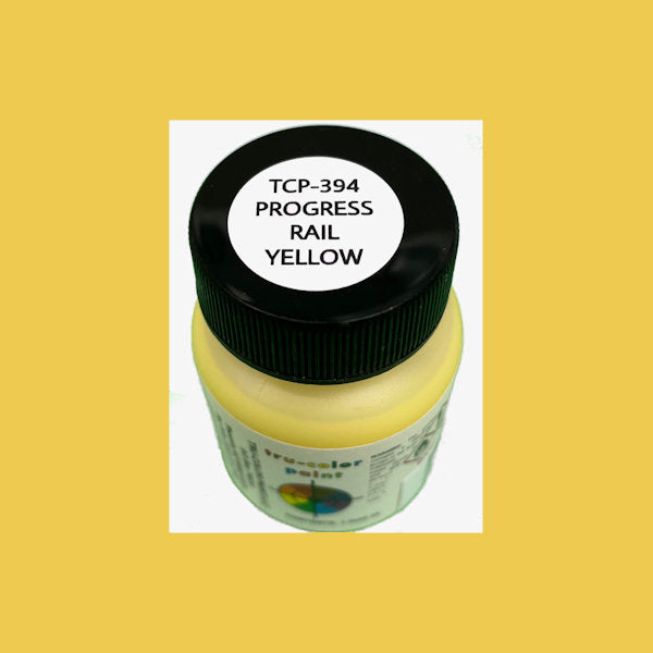 Progress Rail YELLOW 1 oz. bottle (Airbrush-ready) TCP-394-1
