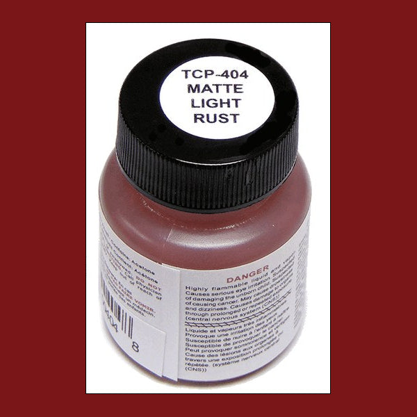 Matte LIGHT RUST 1 oz. bottle (Airbrush-ready) TCP-404-1