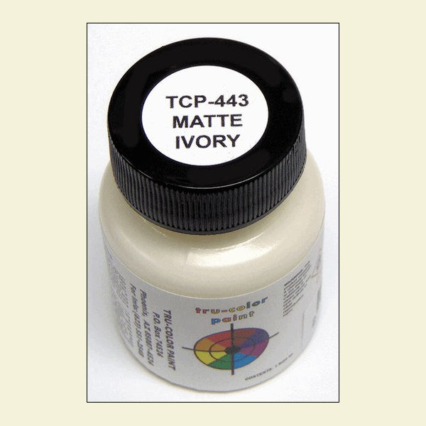 Matte IVORY 1 oz. bottle (Airbrush-ready) TCP-443-1