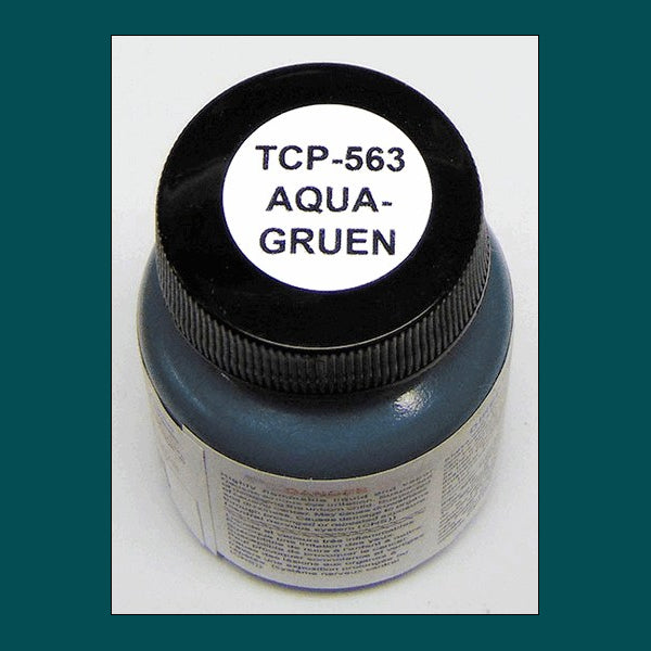 High-gloss AQUAGRUEN 1 oz. bottle (Airbrush-ready) TCP-563-1