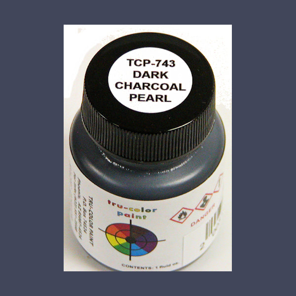Pearlescent DARK CHARCOAL 1 oz. bottle (Airbrush-ready) TCP-743-1