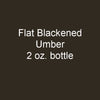 Flat BLACKENED UMBER 2 oz. bottle (Paint brush-ready) TCP-867-2