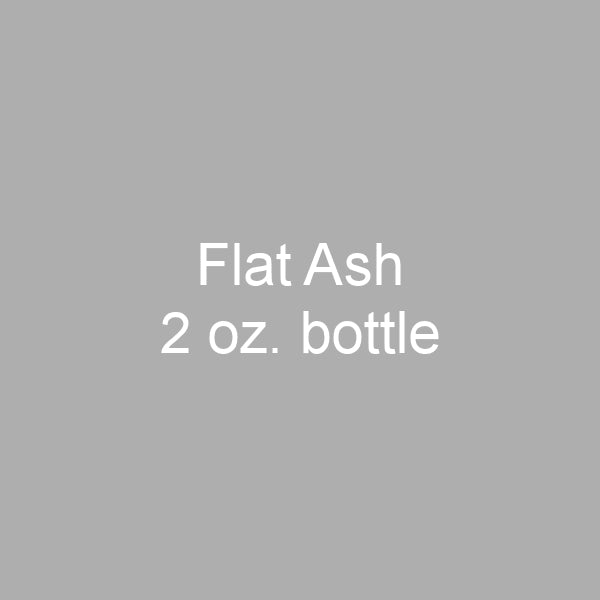 Flat ASH 2 oz. bottle (Paint brush-ready) TCP-869-2
