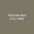 Flat DARK MUD 2 oz. bottle (Paint brush-ready) TCP-870-2