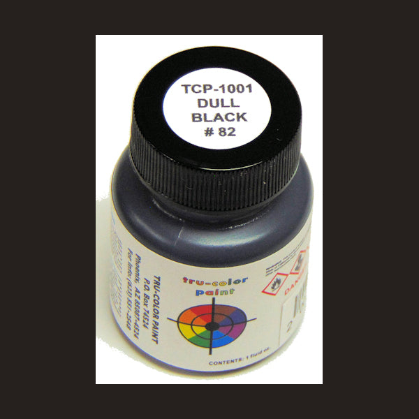 U.S. Navy DULL BLACK No. 82 1 oz. bottle (Airbrush-ready) tcp-1001-1