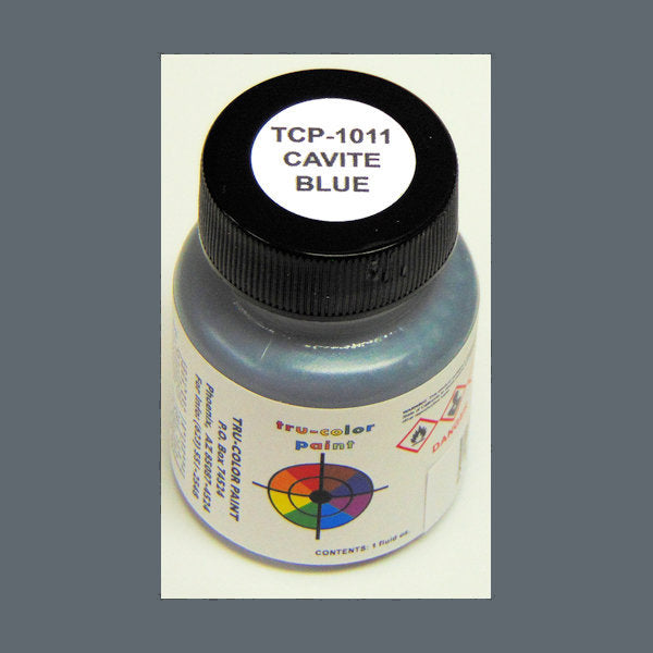 U.S. Navy CAVITE BLUE (late 1941 on) 1 oz. bottle (Airbrush-ready) tcp-1011-1