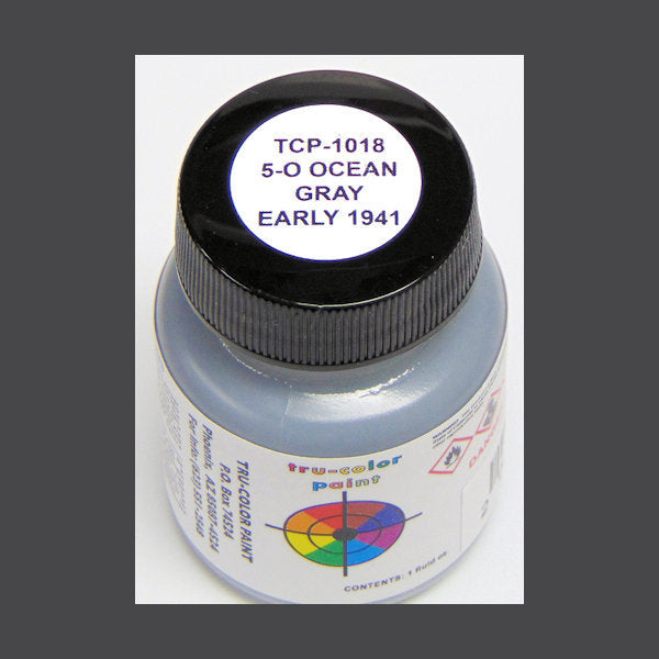 U.S. Navy OCEAN GRAY 5-O (1939-1941) 1 oz. bottle (Airbrush-ready) tcp-1018-1