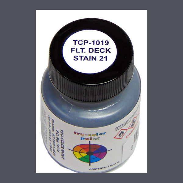 U.S. Navy FLIGHT DECK STAIN 21 (late 1941 on) 1 oz. bottle (Airbrush-ready) tcp-1019-1