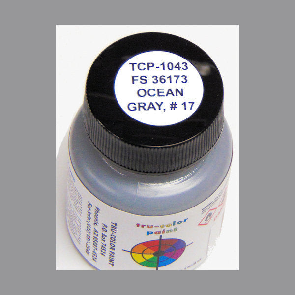 U.S. Navy OCEAN GRAY NAVSEA FS-36173 1 oz. bottle (Airbrush-ready) tcp-1043-1