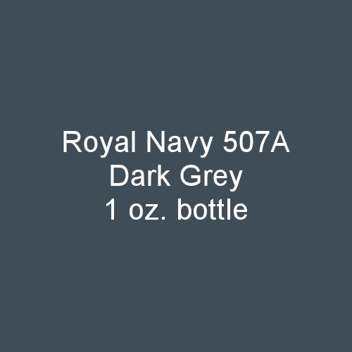 Royal Navy 507A DARK GREY 1920-1941 1 oz. bottle (Airbrush-ready) tcp-1066-1