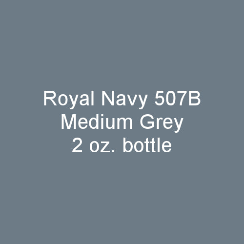 Royal Navy 507B MEDIUM GREY 1920-1941 2 oz. bottle (Airbrush-ready) tcp-1067-2