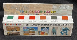 Canadian Railroad Set #1 6 bottles (Airbrush-ready) tcps-11002