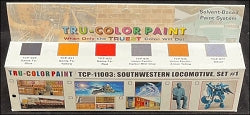 Southwestern Locomotive Set #1 6 bottles (Airbrush-ready) tcps-11003