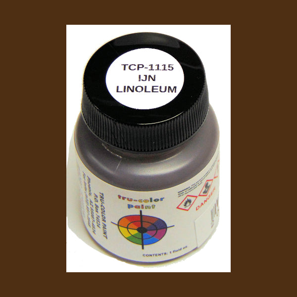 IJN LINOLEUM 1 oz. bottle (Airbrush-ready) tcp-1115-1