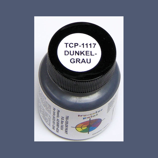 Kriegsmarine RAL 7037 DUNKELGRAU (Dark Gray) 1 oz. bottle (Airbrush-ready) tcp-1117-1