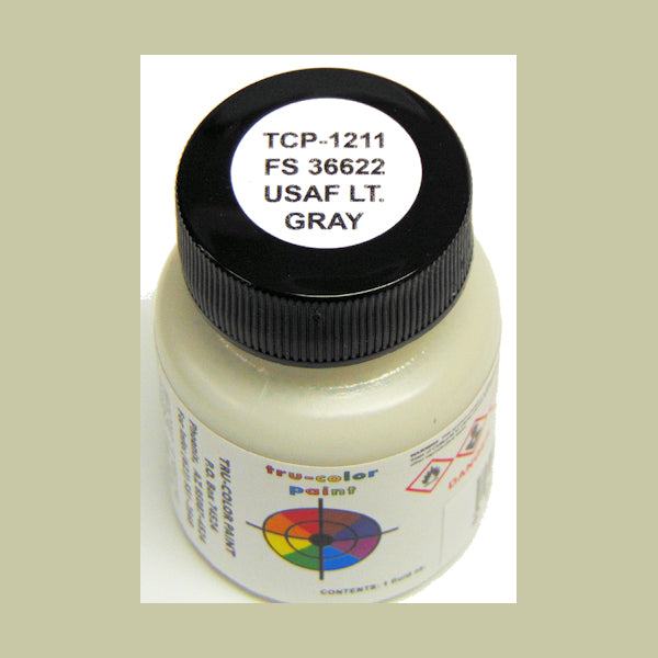 U.S. Air Force LIGHT GRAY FS-36622 1 oz. bottle (Airbrush-ready) tcp-1211-1