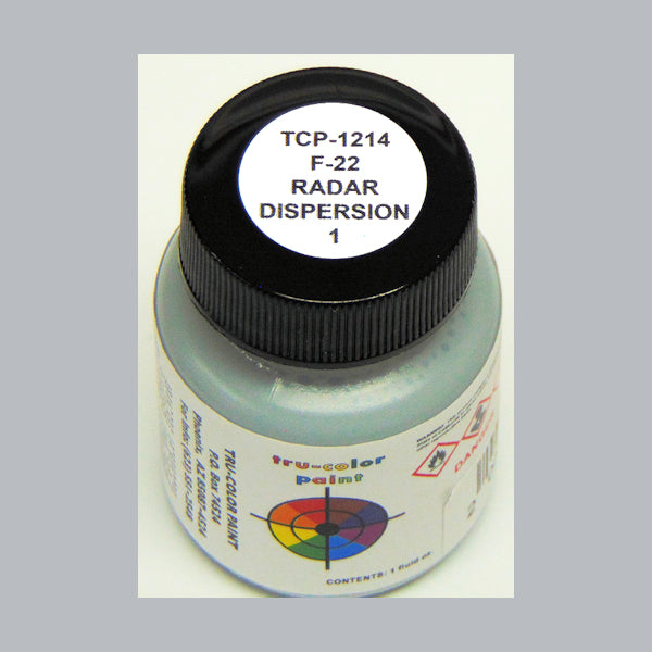 U.S. Air Force F-22 RADAR DISPERSION DARK COMPASS GHOST GRAY 1 oz. bottle (Airbrush-ready) tcp-1214-1