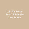 U.S. Air Force SAND FS-30279 2 oz. bottle (Airbrush-ready) tcp-1222-2