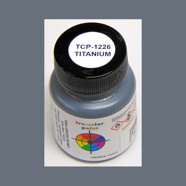 U.S. Air Force TITANIUM 1 oz. bottle (Airbrush-ready) tcp-1226-1