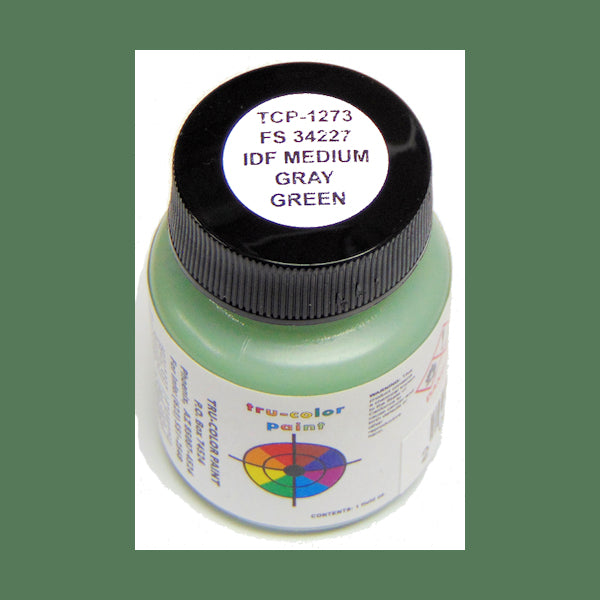 Israel Defense Forces MEDIUM GRAY GREEN FS-34227 1 oz. bottle (Airbrush-ready) tcp-1273-1