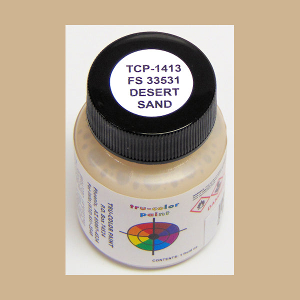 U.S. Army DESERT SAND Operation Iraqi Freedom (Armor) FS-33531 1 oz. bottle (Airbrush-ready) tcp-1413-1