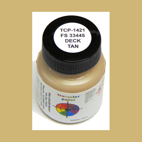 U.S. Army DECK TAN (tops of APCs) FS-33445 1 oz. bottle (Airbrush-ready) tcp-1421-1