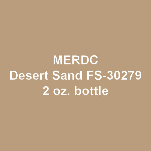 U.S. Army MERDC DESERT SAND (Uniforms) FS-34084 2 oz. bottle (Airbrush-ready) tcp-1426-2
