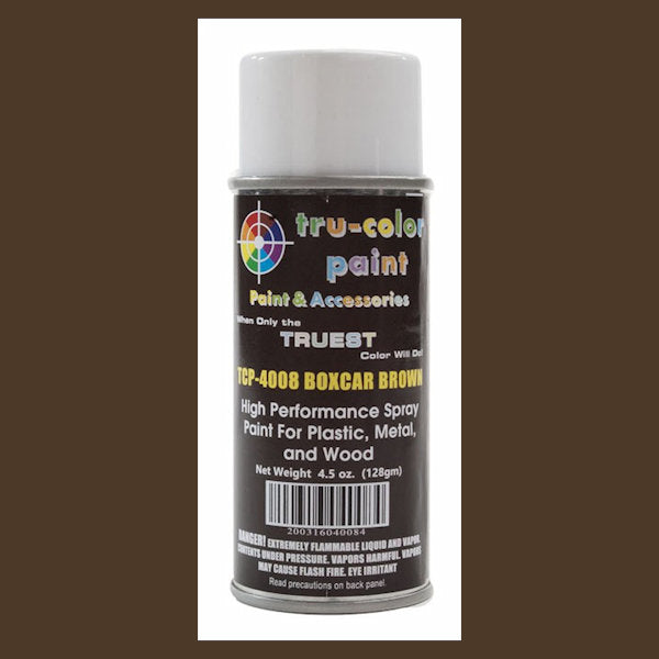 Gloss BOXCAR BROWN 4.5 oz. Spray Can tcp-4008