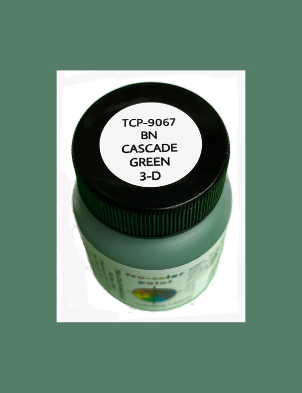3-D Formula Burlington Northern CASCADE GREEN 1 oz. bottle (Airbrush-ready) tcp-9067-1