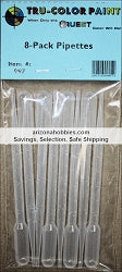 8-Pack Pipettes 1/10 oz. 3ml bottle TCP-997