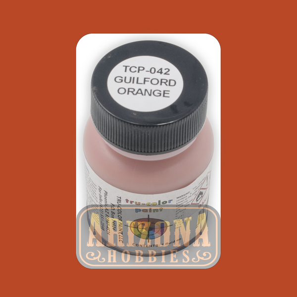 Guilford Rail ORANGE 1-oz bottle (Airbrush-ready) Tru-Color Paint