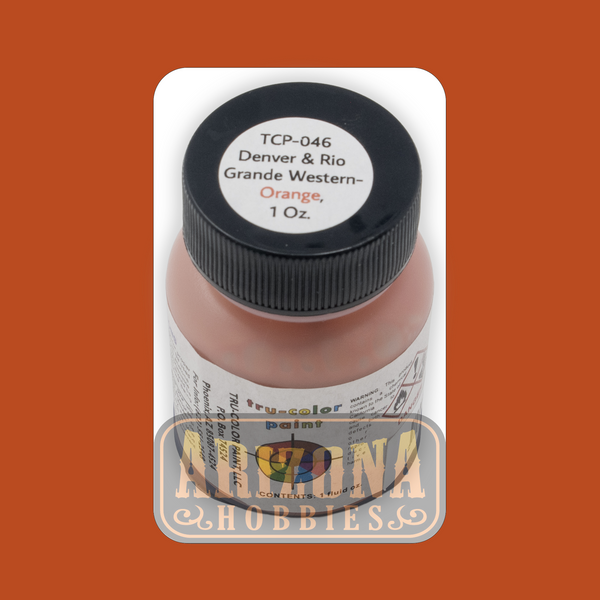 Rio Grande ORANGE 1-oz bottle (Airbrush-ready) Tru-Color Paint