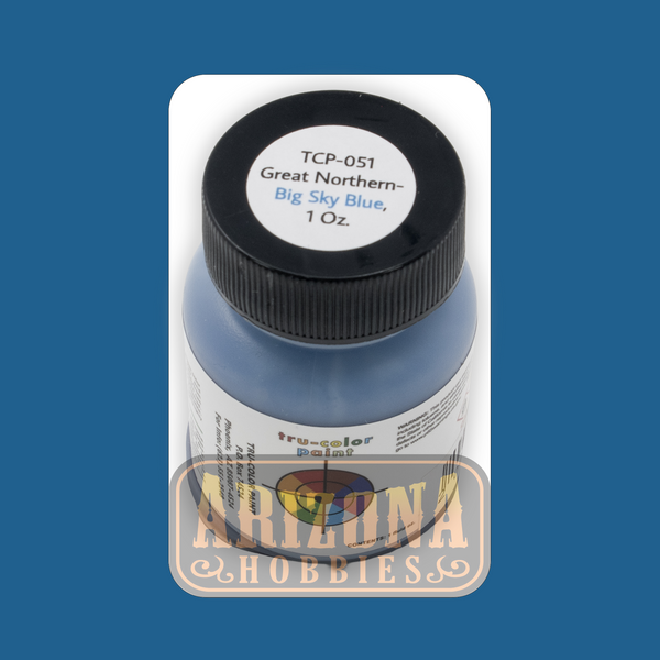 Great Northern BIG SKY BLUE 1-oz bottle (Airbrush-ready) Tru-Color Paint