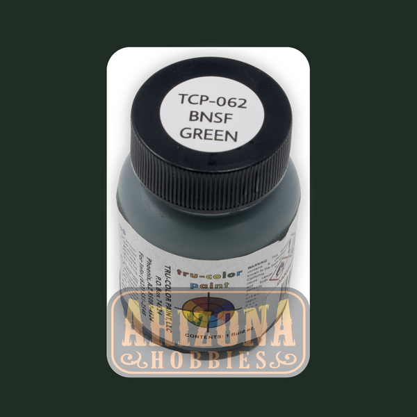 Burlington Northern Santa Fe GREEN 1-oz bottle (Airbrush-ready) Tru-Color Paint