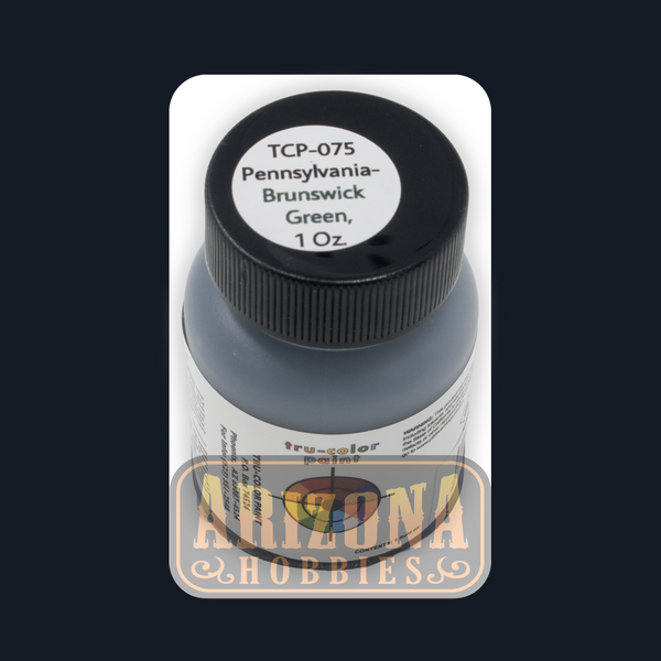 Pennsylvania Railroad BRUNSWICK GREEN 1-oz bottle (Airbrush-ready) Tru-Color Paint
