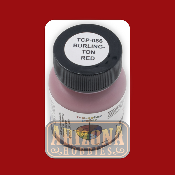 Burlington Route RED 1-oz bottle (Airbrush-ready) Tru-Color Paint