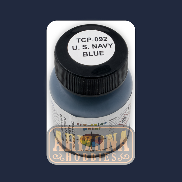 U.S. NAVY BLUE 1-oz bottle (Airbrush-ready) Tru-Color Paint