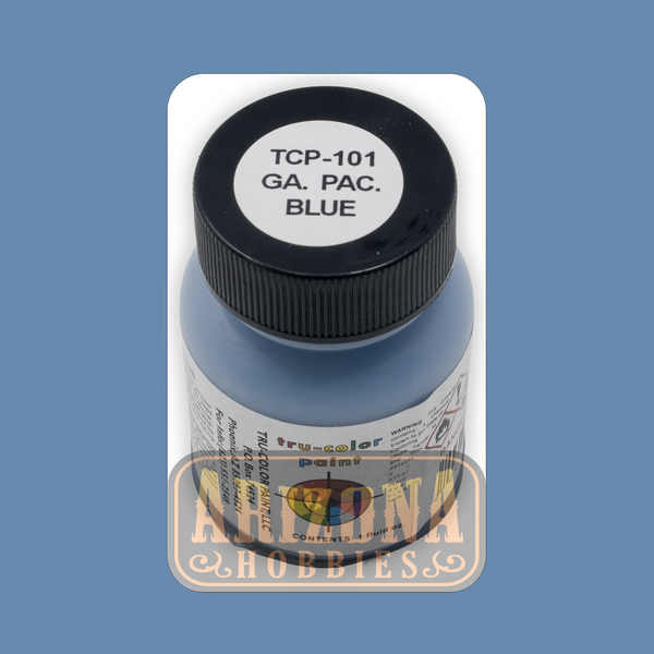 Georgia Pacific BLUE 1-oz bottle (Airbrush-ready) Tru-Color Paint