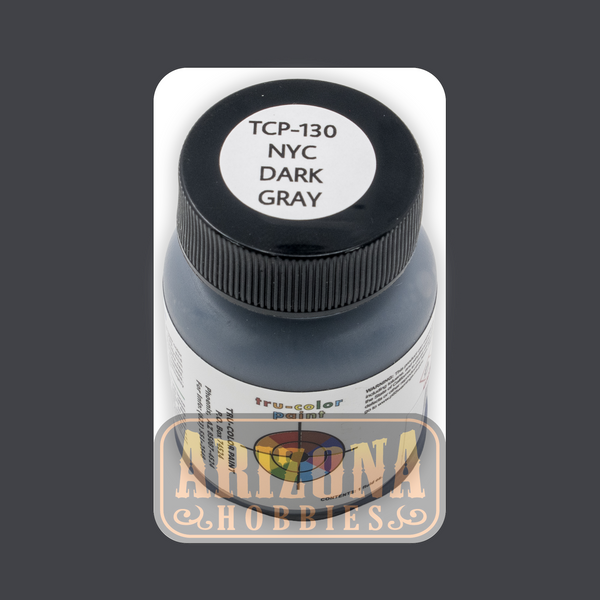 New York Central DARK GRAY 1-oz bottle (Airbrush-ready) Tru-Color Paint