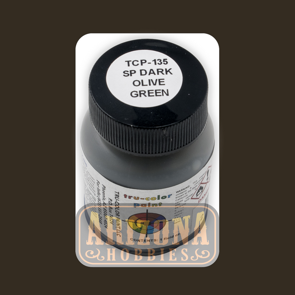 Southern Pacific DARK OLIVE GREEN 1-oz bottle (Airbrush-ready) Tru-Color Paint