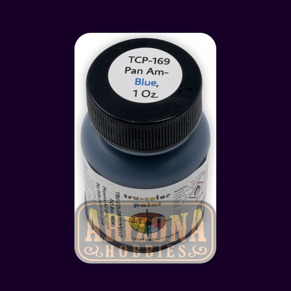 Pan Am Railways BLUE 1-oz bottle (Airbrush-ready) Tru-Color Paint