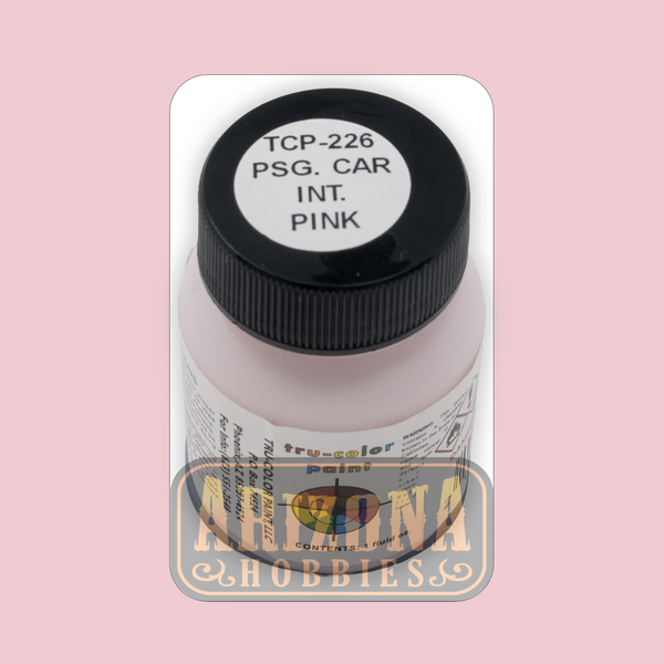 Passenger Car Interior PINK 1-oz bottle (Airbrush-ready) Tru-Color Paint