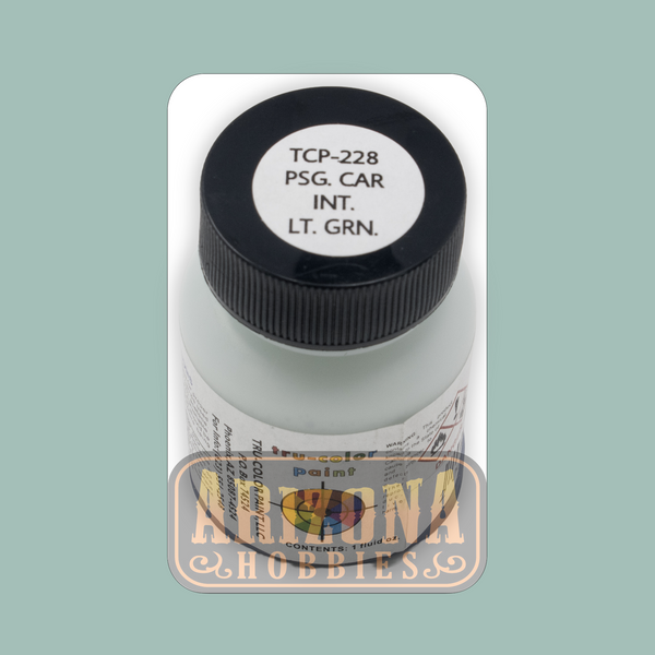 Passenger Car Interior LIGHT GREEN 1-oz bottle (Airbrush-ready) Tru-Color Paint