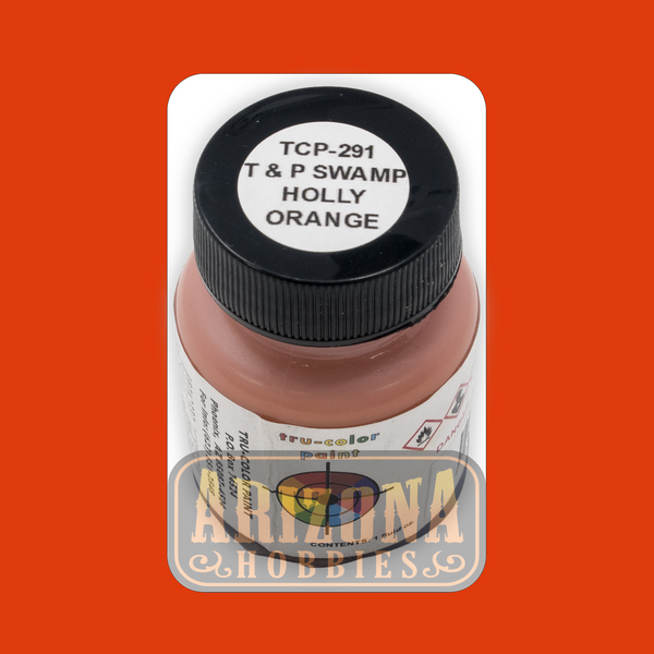 Texas & Pacific SWAMP HOLLY ORANGE 1-oz bottle (Airbrush-ready) Tru-Color Paint