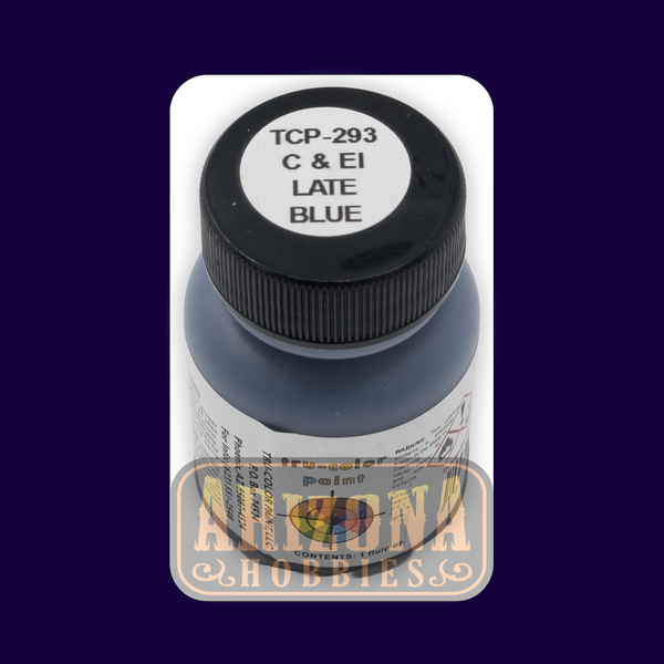 Chicago & Eastern Illinois LATE BLUE 1-oz bottle (Airbrush-ready) Tru-Color Paint