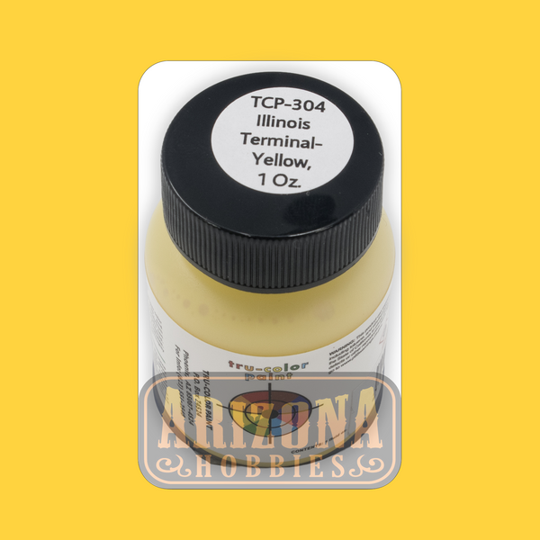 Illinois Terminal YELLOW 1-oz bottle (Airbrush-ready) Tru-Color Paint
