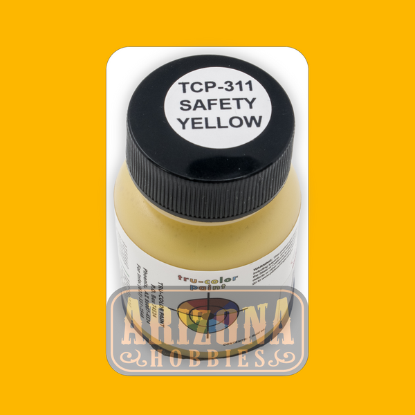 SAFETY YELLOW 1-oz bottle (Airbrush-ready) Tru-Color Paint