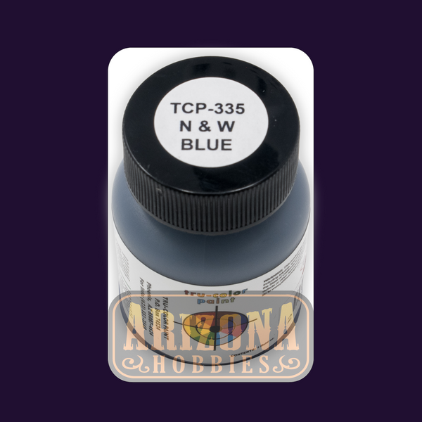 Norfolk & Western BLUE 1-oz bottle (Airbrush-ready) Tru-Color Paint